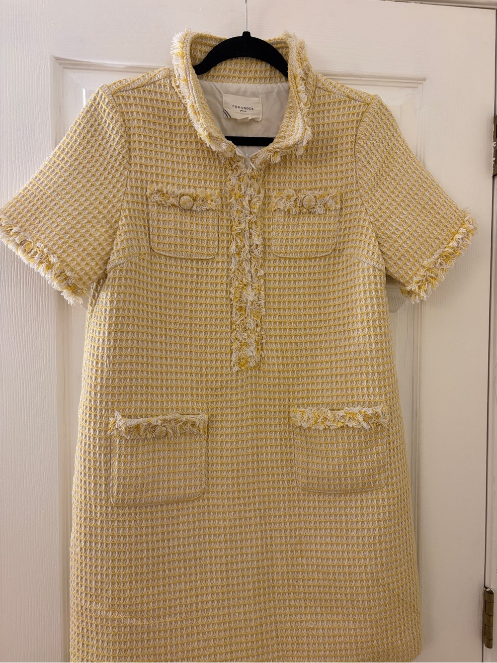 EUC Tuckernuck Pomander Place Tweed Ophelia Dress Sz M - Picture 3 of 6